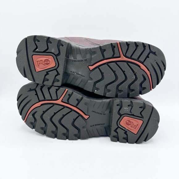 Timberland Pro Womens Titan 6" Alloy Toe Waterproof Work Boots Size 9 W Brown - Picture 9 of 9